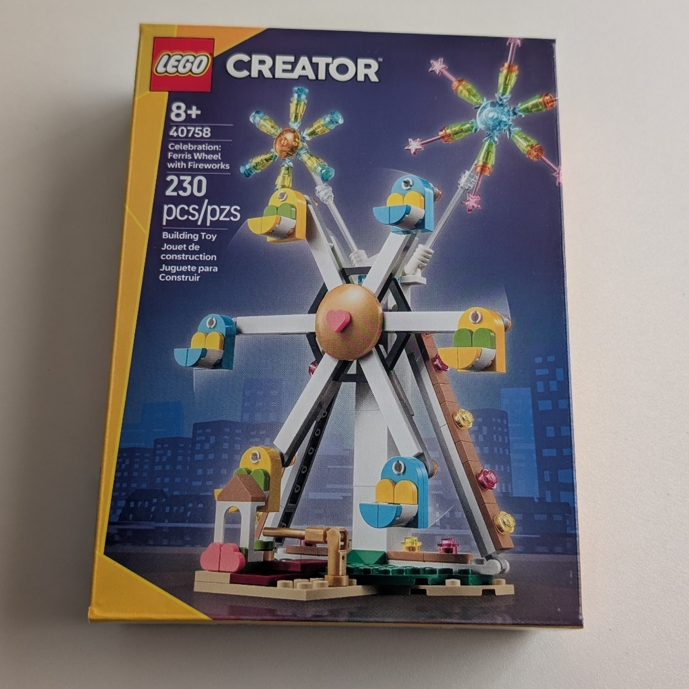Lego 40758 Celebration Ferris Wheel With Fireworks